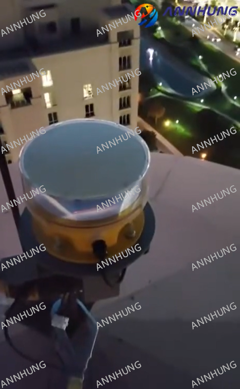 最新の会社の事例について High-rise Residential Building Obstruction Light Case: AH-MI-B2(L) Medium-intensity Type B