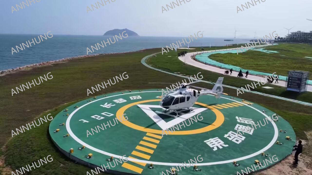 最新の会社の事例について Coastal Heliport Light Installation Case: ICAO-Compliant LED Helipad Lighting for Safe Night Landings