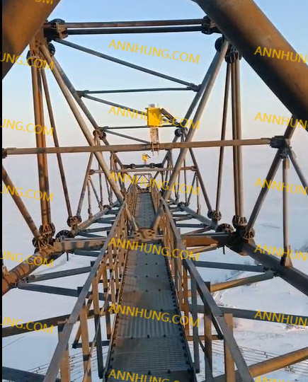 最新の会社の事例について 500KV Xingfu-Yongyuanの送電線新建設のプロジェクト、太陽媒体強度の航空障害物表示燈