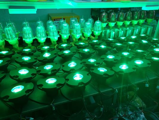 TLOFの軽いヘリコプターの着陸灯をつけるヘリポートの着陸灯の差込みライト走路の着陸灯のヘリポート