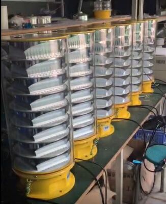 工場直販 高輝度 IP67 防水 360度 ビーム角 LED 航空障害灯 200,000cd の輝度