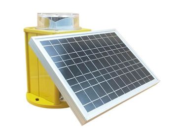 ICAOの太陽障害物表示燈2000cdの中型の強度タワーの倉庫に入れるタイプ20Wの赤い標識燈