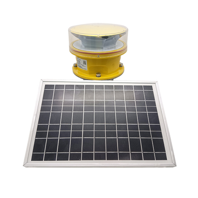 太陽電池パネルの充満電池が付いているFAA L864のタイプBの航空障害物表示燈